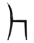 Kartell Victoria Ghost Dining Chair - Glossy Black (Set Of 2)