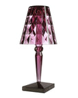 Kartell Big Battery Plug Version Table Lamp - Plum