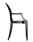 Kartell Louis Ghost Dining Chair - Glossy Black (Set Of 2)