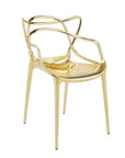 Kartell Masters Dining Chair - Metallic Gold (Set Of 2)