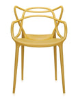 Kartell Masters Dining Chair - Mustard (Set Of 2)