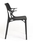 Kartell A.I Dining Chair - Black (Set Of 2)