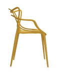 Kartell Masters Dining Chair - Mustard (Set Of 2)