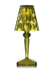 Kartell Battery Transparent Table Lamp - Green