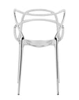 Kartell Masters Dining Chair - Metallic Chrome (Set Of 2)