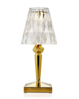 Kartell Battery Metal Table Lamp - Gold