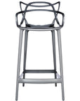 Kartell Masters Bar Stool - Metallic Titanium (Set Of 2)