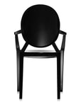 Kartell Louis Ghost Dining Chair - Glossy Black (Set Of 2)