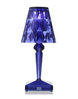 Kartell Battery Transparent Table Lamp - Blue