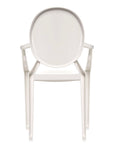 Kartell Louis Ghost Dining Chair - Glossy White (Set Of 2)