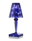 Kartell Battery Transparent Table Lamp - Blue