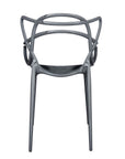 Kartell Masters Dining Chair - Metallic Titanium (Set Of 2)