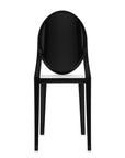 Kartell Victoria Ghost Dining Chair - Glossy Black (Set Of 2)