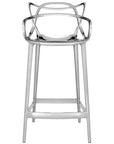 Kartell Masters Bar Stool - Metallic Chrome (Set Of 2)