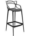 Kartell Masters Bar Stool - Black (Set Of 2)