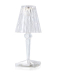 Kartell Battery Transparent Table Lamp - Crystal