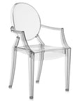 Kartell Louis Ghost Dining Chair - Smoke Grey (Set Of 2)