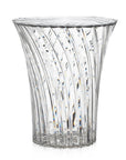 Kartell Sparkle Stool/Side Table - Crystal