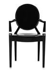 Kartell Louis Ghost Dining Chair - Glossy Black (Set Of 2)