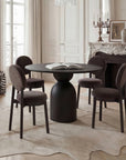 Gaia Black Dining Table