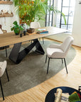 Calligaris Connubia Gemini Extending Dining Table CB4873-R 160