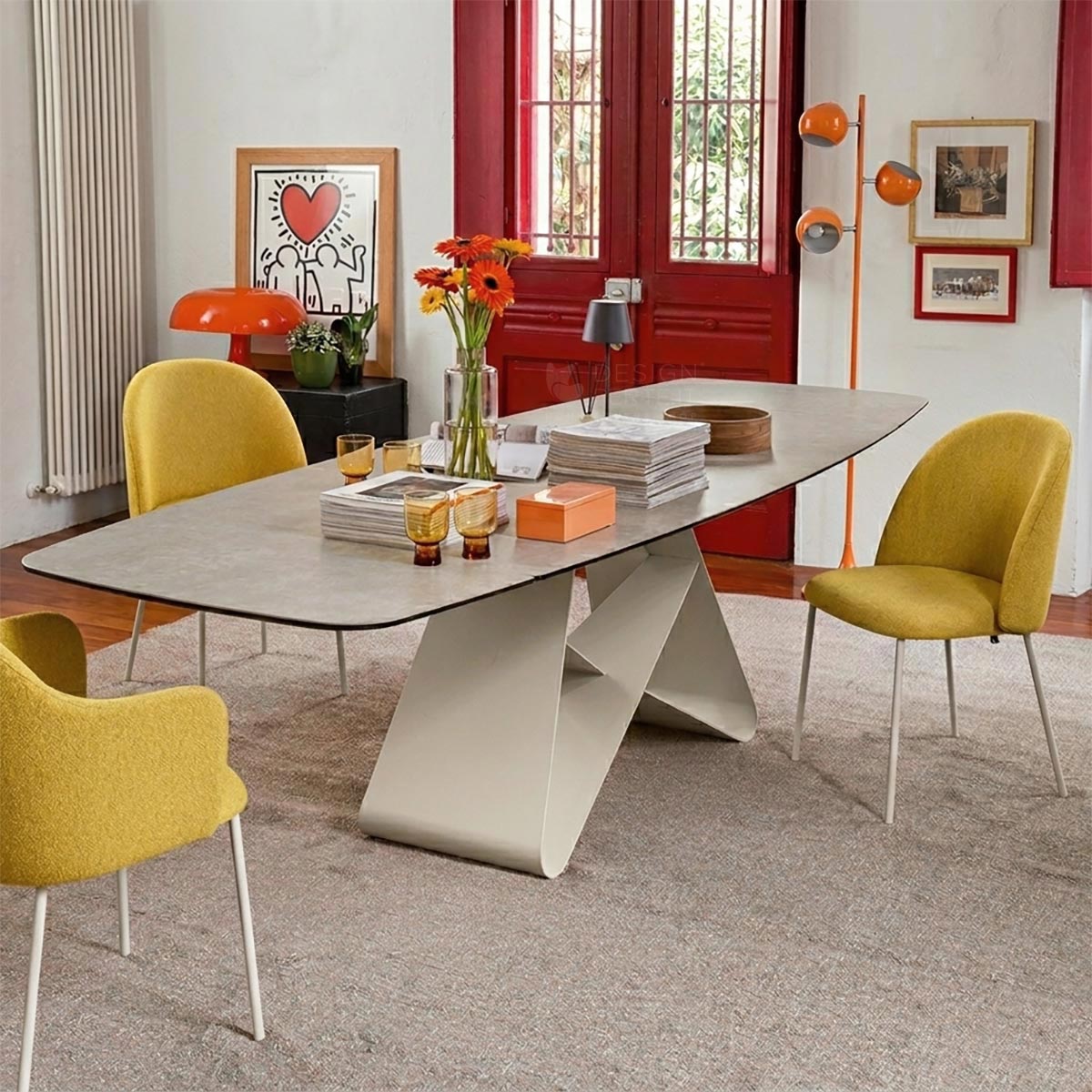 Calligaris Connubia Gemini Extending Dining Table CB4873-S 165