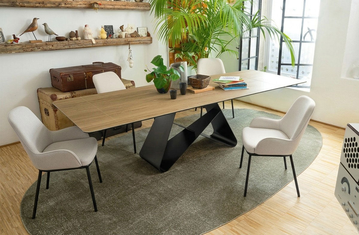 Calligaris Connubia Gemini Extending Dining Table CB4873-R 160