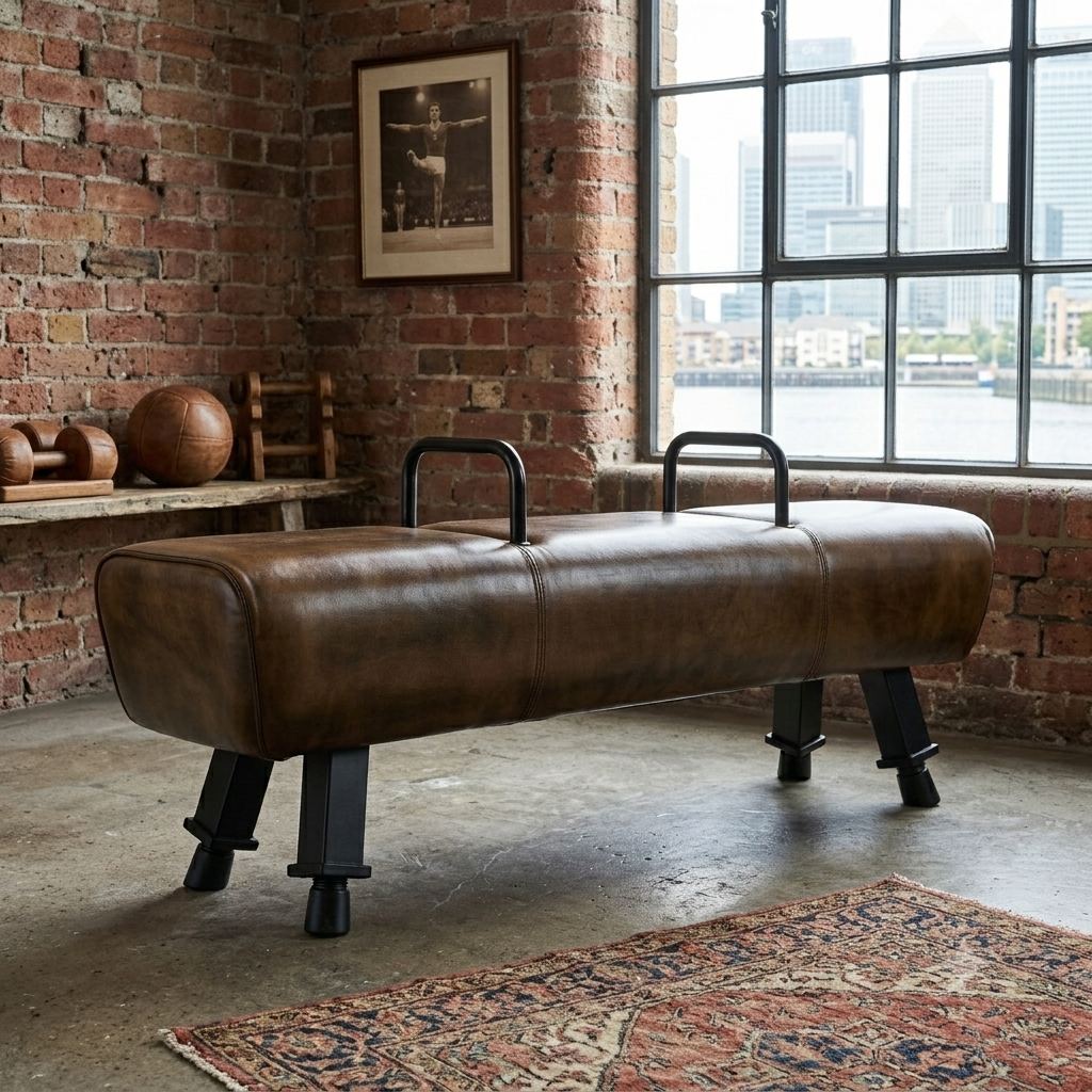 Saddle Large Pommel Gym Bench