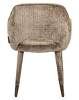 Richmond Interiors Donnatella Chair In Stone Chenille