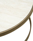 Richmond Interiors Tivoli Set Of 2 White Coffee Tables 8102