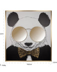 Richmond Interiors Shiny Panda Wall Art WA-0005