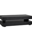 Richmond Interiors Oakura Blok H Black Coffee Table