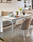 Calligaris Connubia Baron Extending Dining Table Angled Legs (CB4010-R 180cm)