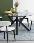 Calligaris Connubia Mikado Round Dining Table (CB4728-FD 140cm)