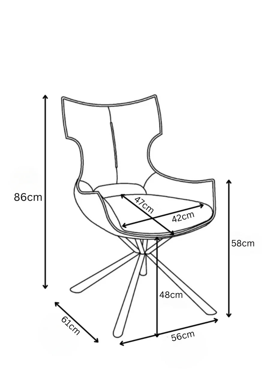 Torelli Tripoli Fabric Dining Chair