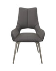 Torelli Spinello Leather Swivel Dining Chair