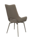 Torelli Spinello Leather Swivel Dining Chair