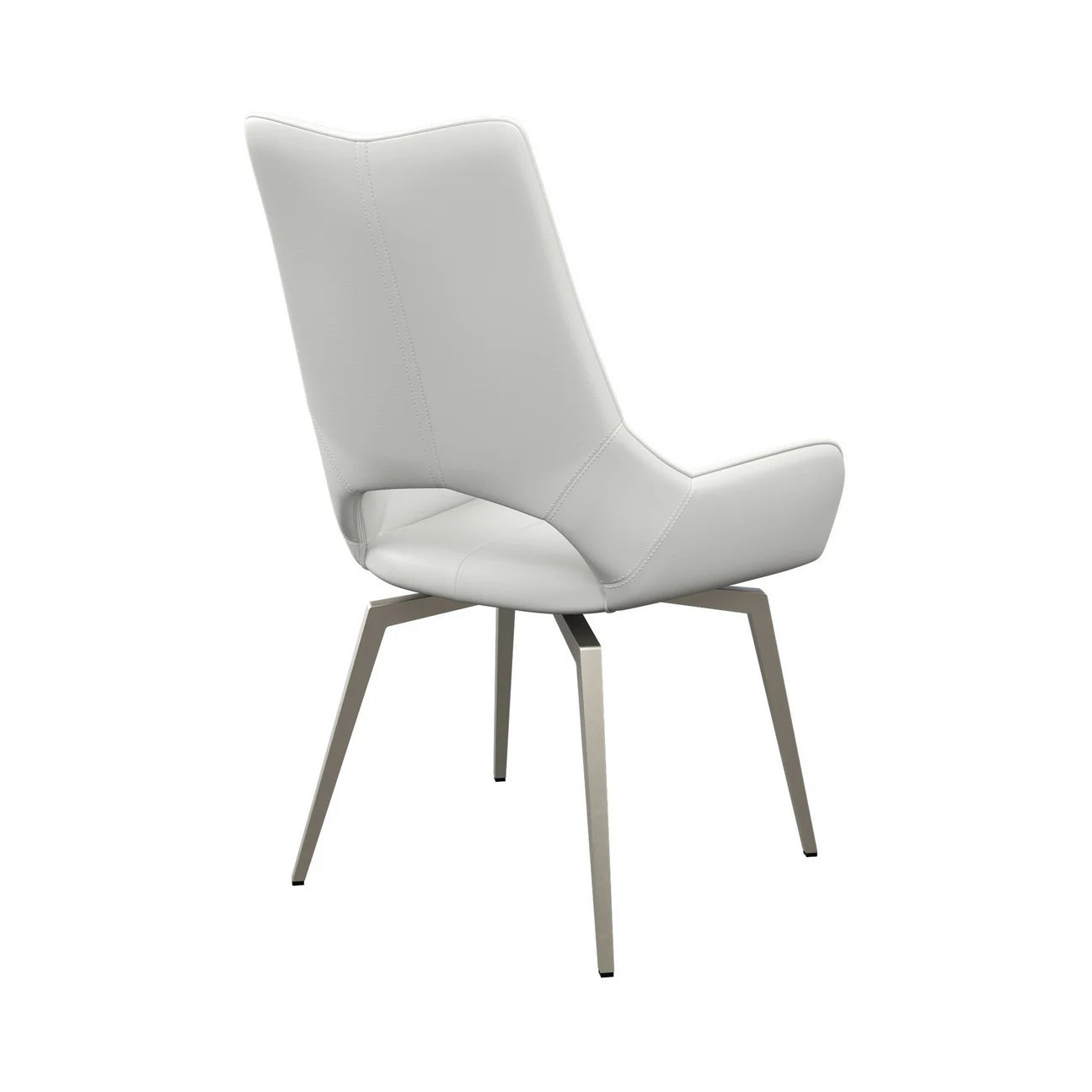 Torelli Spinello Leather Swivel Dining Chair