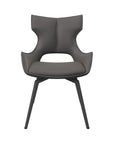 Torelli Raffaello Leather Swivel Dining Chair