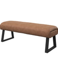 Torelli Cerutti Leather Backless Bench