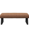 Torelli Cerutti Leather Backless Bench