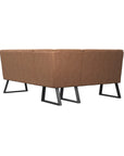 Torelli Cerutti Leather Corner Bench