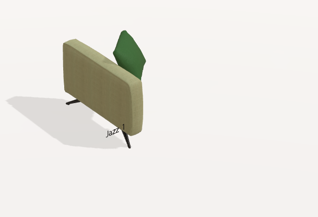 Fama Babylon Fabric Sofa