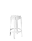 Set of 2 Kartell Charlies Ghost Stool