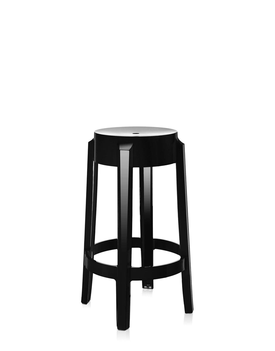 Set of 2 Kartell Charlies Ghost Stool