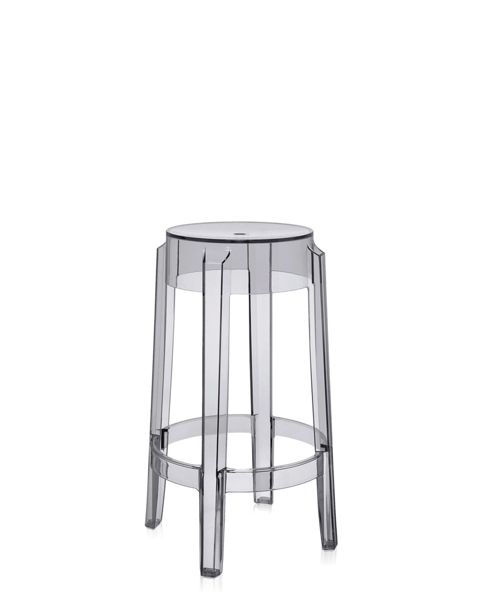 Set of 2 Kartell Charlies Ghost Stool