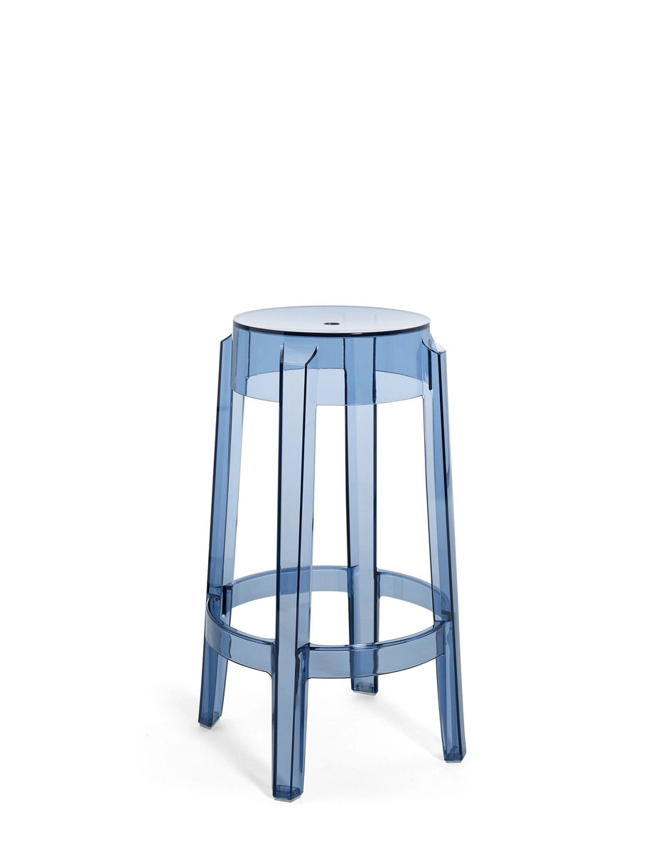 Set of 2 Kartell Charlies Ghost Stool
