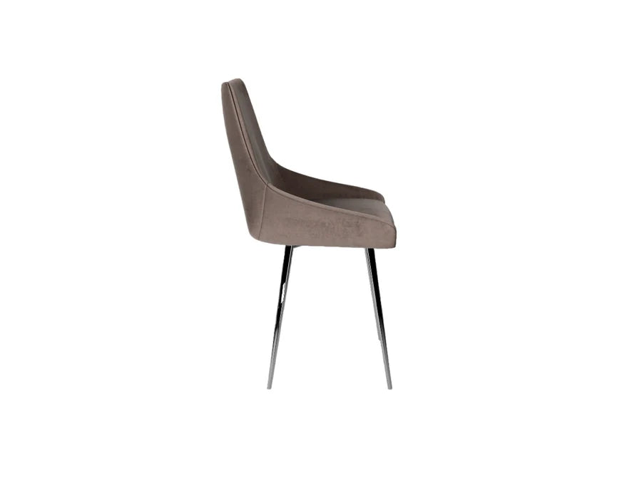 Set of 2 Torelli Lanna Fabric Dining Chair
