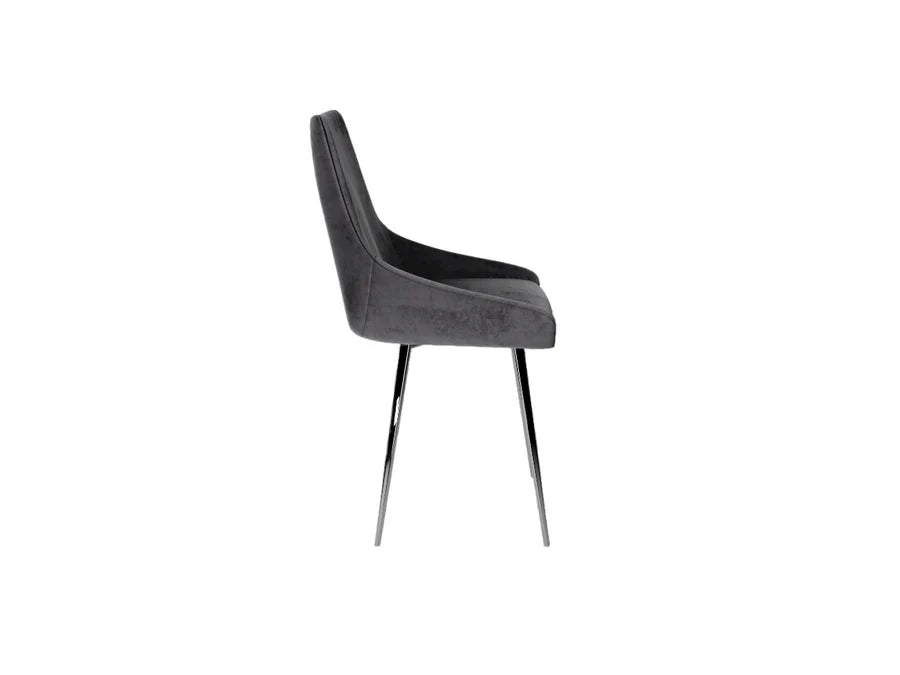 Set of 2 Torelli Lanna Fabric Dining Chair