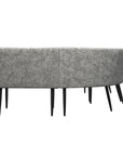 Torelli Lazzaro Fabric Curved Corner Bench
